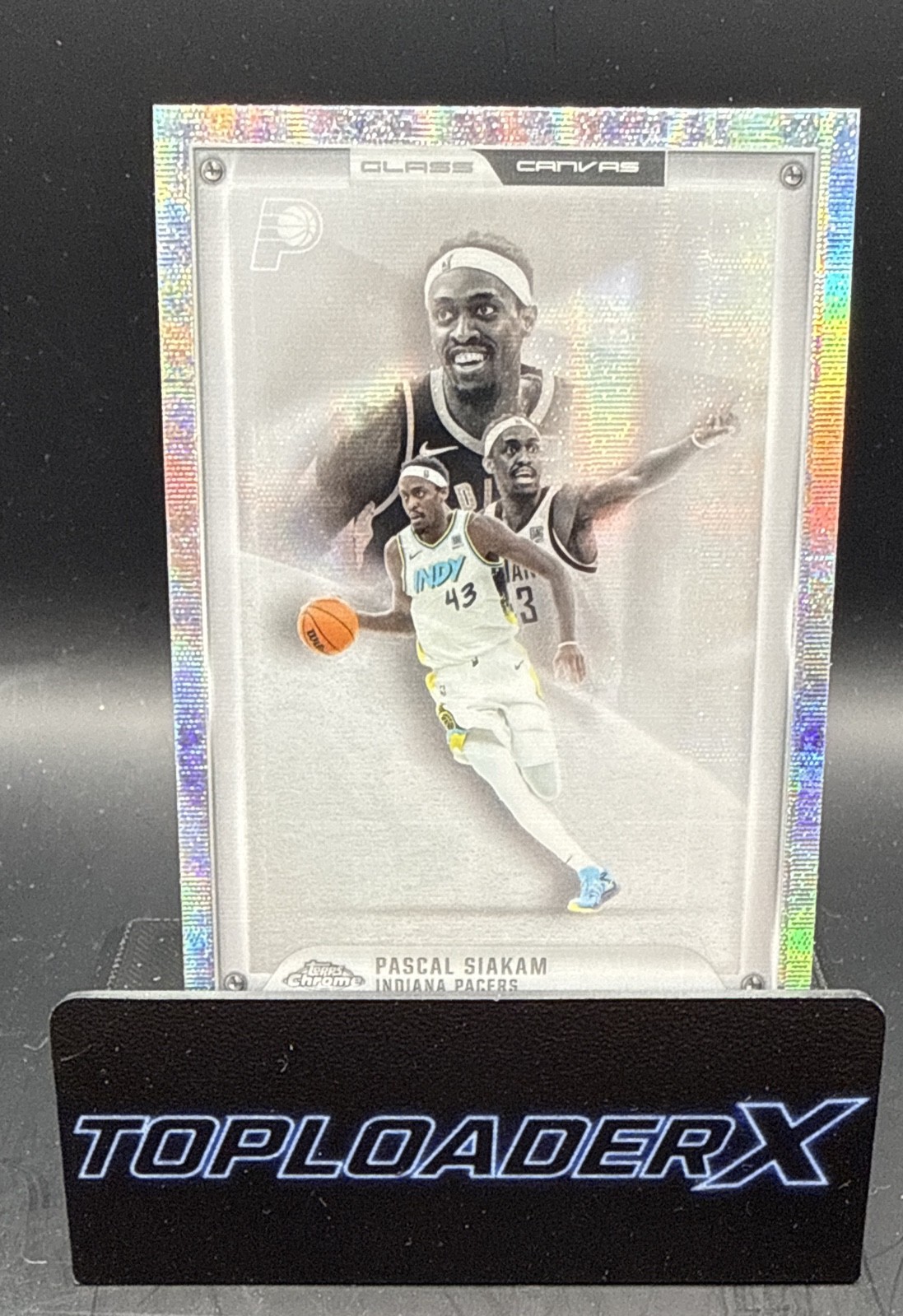 2025-26 Topps Chrome - Glass Canvas Pascal Siakam #GC-16 CASE HIT