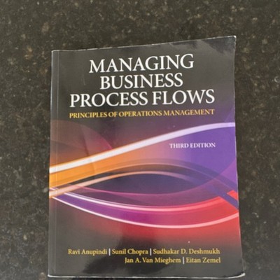Managing Business Process Flows Third Edition Operations Management Pearson Pap 