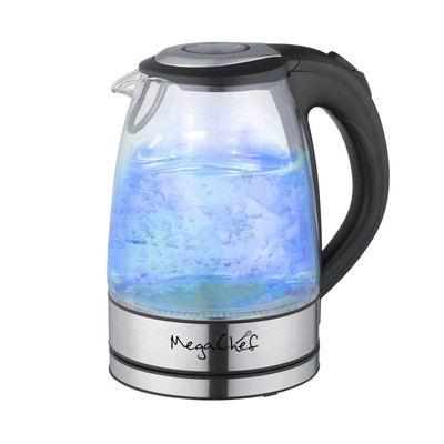 Stainless Steel Light Up Wired Tea Kettle, 1.7L, Model 9