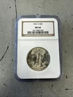 1941-S 50c Walking Liberty Half Dollar - NGC MS 64 90% Silver