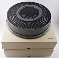 LOT OF 2 Vintage Kodak Carousel slide trays (80 slide capacity each) w. Boxes