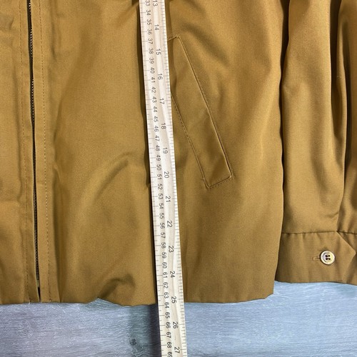 Vintage Sears Oak Brook Sportswear 60s Fur Lined Bomber Jacket Size Large Square - Picture 9 of 12