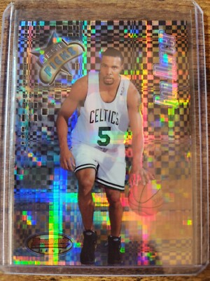 1997-98 Bowman's Best Picks Ron Mercer Rookie RC Atomic Refractor #BP9 Celtics