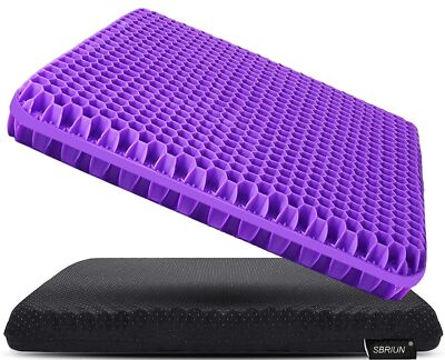 Coccyx Orthopedic Purple Portable Cushion Frido Ultimate Coccyx Seat  Cushion With Cooling Effect Memory Foam Orthopedic Design Back Lumbar  Support