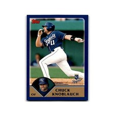 Chuck Knoblauch 2003 Topps #235 Kansas City Royals Baseball Card NM