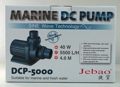 Jebao DCP 5000 , inkl. Controller steuerbare 24V Förderpumpe/Umwälzpumpe