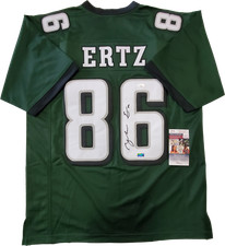 PHILADELPHIA EAGLES ZACH ERTZ AUTOGRAPHED SIGNED JERSEY JSA  COA   