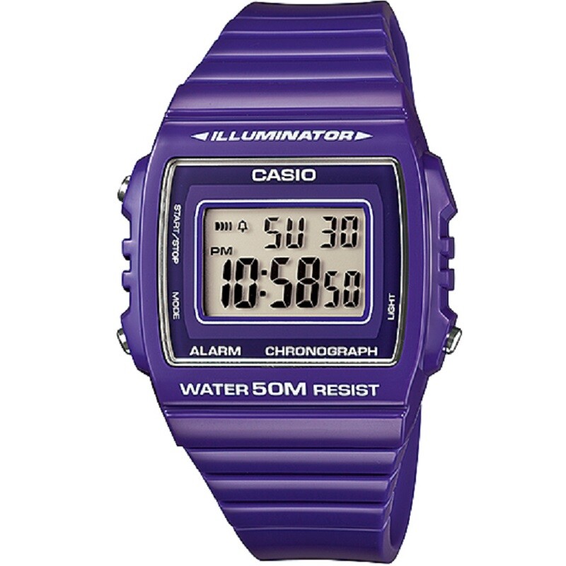 casio illuminator purple