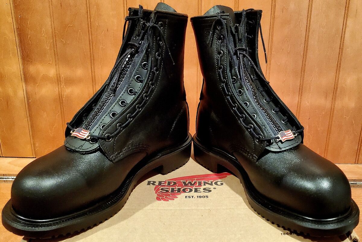 Red Wing 4473 Firefighter Boots (Multiple Sizes & Optional Red Wing 4473 Firefighter Boots (Multiple Sizes & Optional
