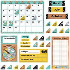 I Metal Calendar Bulletin Board Set Trend Enterprises Inc. T-8425