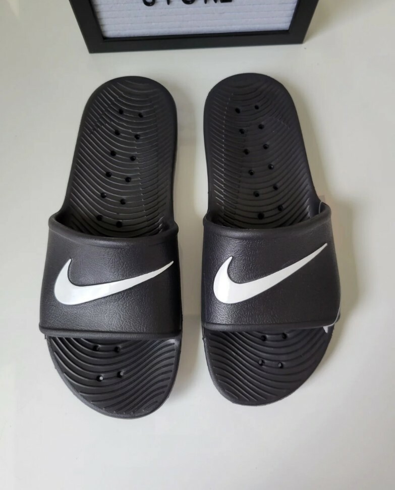 Nike Kawa Shower Black/white Waterproof Sport Sandals Slides Swoosh US Men  Sizes 6 for sale online | eBay