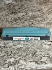 Pen + Gear Aqua Full Metal 12 Sheet Capacity Home Office 3 Hole Punch