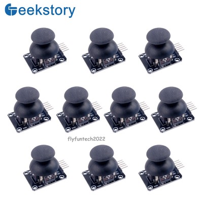 10PCS Dual Axis XY Joystick Module PS2 Joystick Control Lever Sensor For Arduino