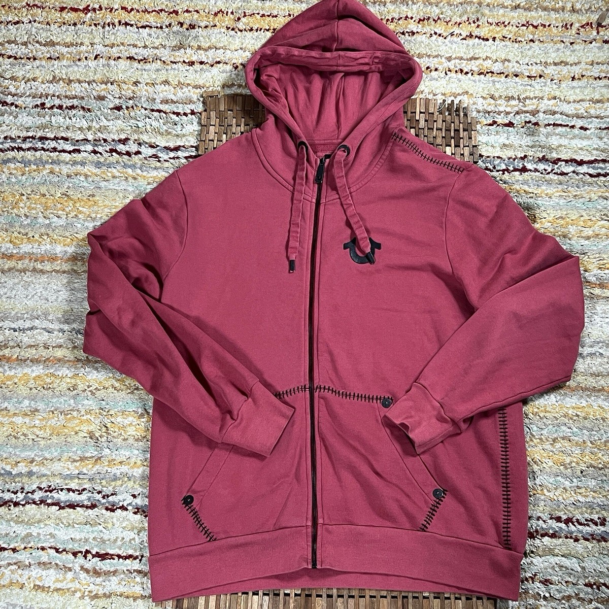 トップス buddix Logo Raglan Hoodie True Religion Classic Buddha Logo Full Zip Hoodie Hoody
