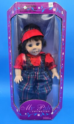 My Pals Collection Expressions Boy Doll 13  GIGO Toy NEW, Circa 1990s