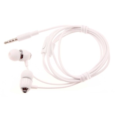 Hi-Fi Sound Wired Earphones Headphones Handsfree Mic Headset for Tablets