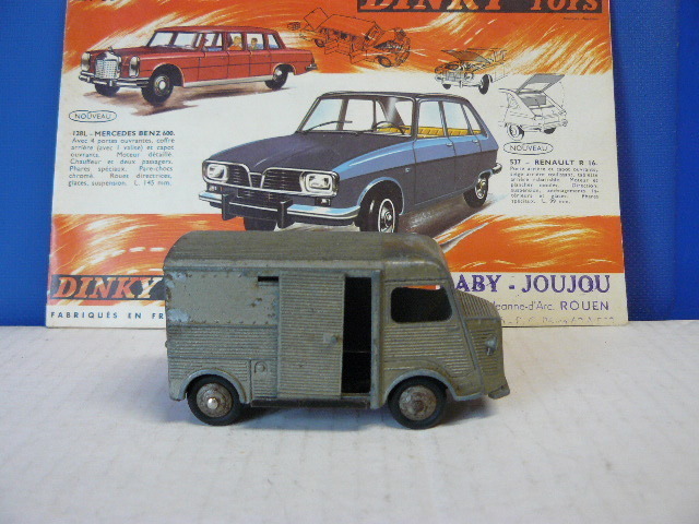 ANCIEN FRANCE DINKY Toys Citroen Tub 1200 Kg Hy Boite Tole Ref 25 C