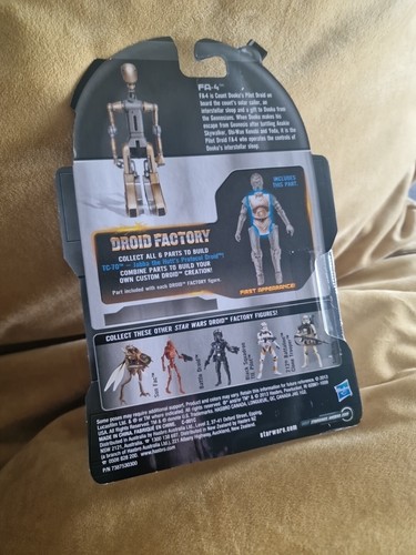 Star Wars Hasbro Legacy Collection Droid Factory FA-4 MOC MIB Cancelled Line - Picture 5 of 7
