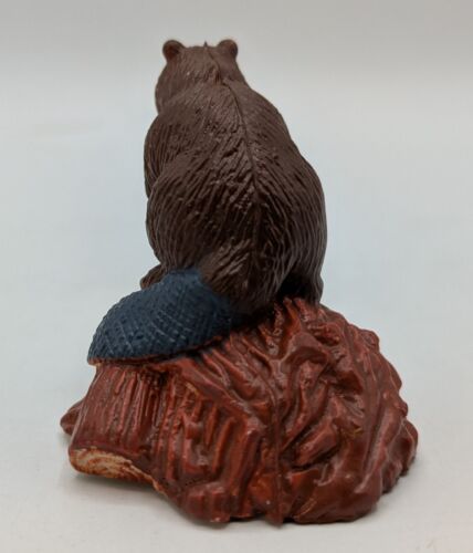 K&M Beaver on Dam Plastic Animal Figure 2" - Picture 3 of 7