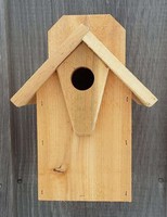 2 Eastern White Cedar Bird Houses 11/4 Hole Chickadee Nuthatch Wren More 2 Eastern White Cedar Bird Houses 11/4 Hole Chickadee Nuthatch Wren More