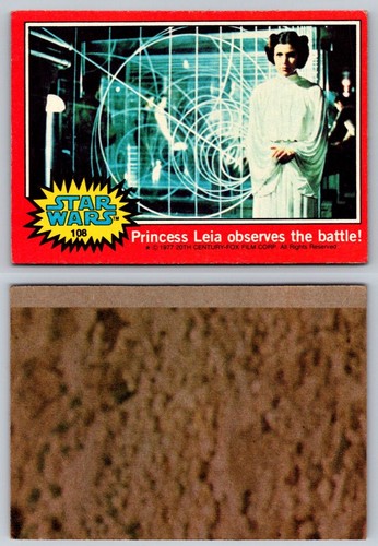 1977 Topps STAR WARS - Series 2 Red - U Pick Complete Your Set - Good Cond. - Picture 64 of 92