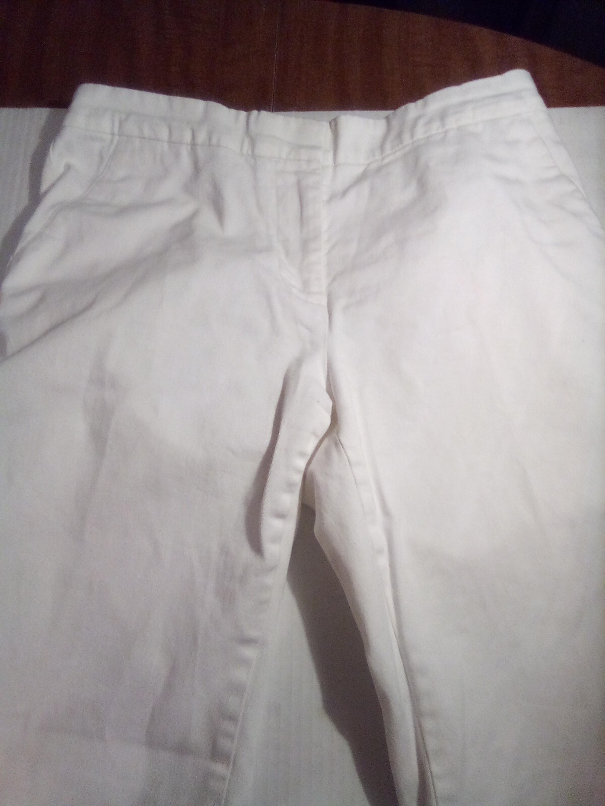 Tory Burch Pants Solid White - image 1