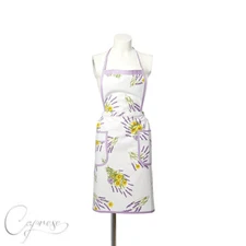 Apron Cooking Apron Bib Apron With Pockets Lavender Design From Italy New
