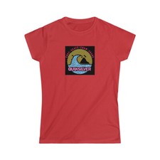 Quiksilver Outlaw Surf Wave Mosaic Logo T-Shirt Womens