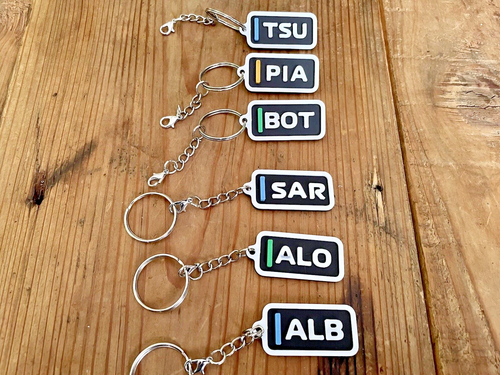 F1 Driver Keychain (Full SET 20 Keychains) (2025 Season) | F1 Driver| F1 Gift - Picture 8 of 10