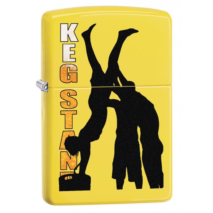 Keg Stand - Lemon Matte ZIPPO LIGHTER