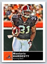 Montario Hardesty Rookie Cleveland Browns 2010 Topps Magic #139 25326