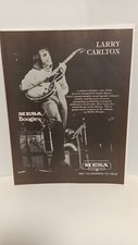 LARRY CARLTON 1980 MESA BOOGIE GUITAR AMPLIFIERS  1980- PRINT AD  a8