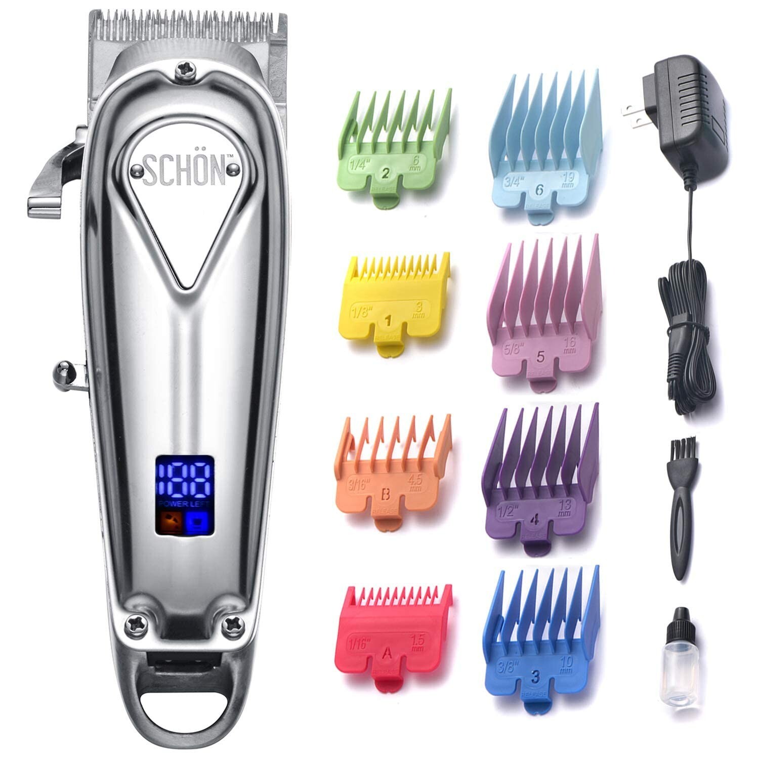 Schon Cordless Rechargeable Hair Clippers and Trimmer for Men/Kids