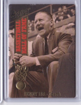 1993 ACTION PACKED BASKETBALL HALL OF FAME # 59 HENRY IBA IDBB
