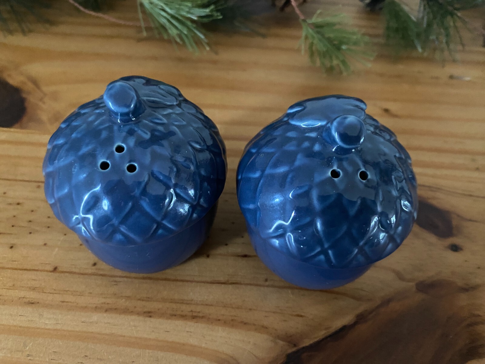 Acron Salt and Pepper Ceramic Shakers, 3" in Height Falak Tayyeb