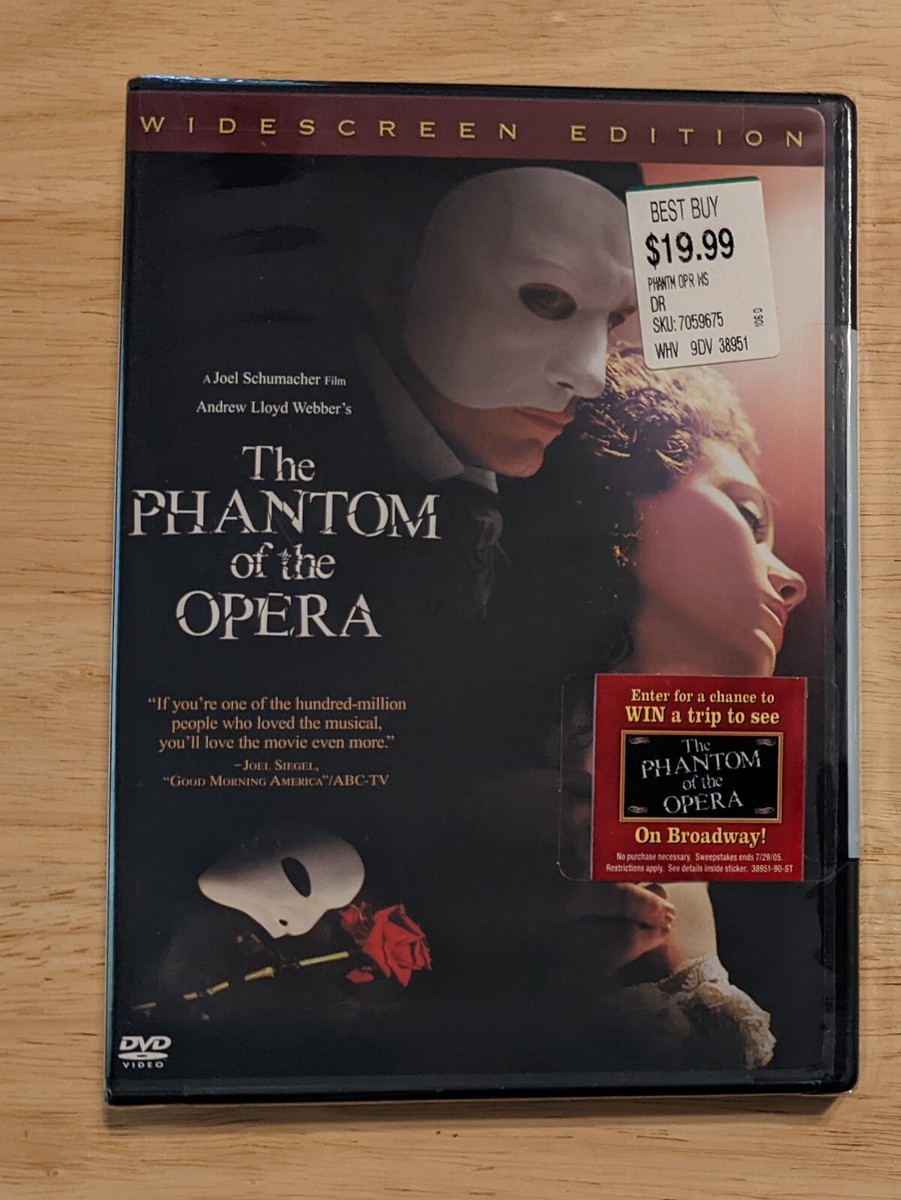 The Phantom of the Opera (DVD, 2004) Widescreen. New/Sealed