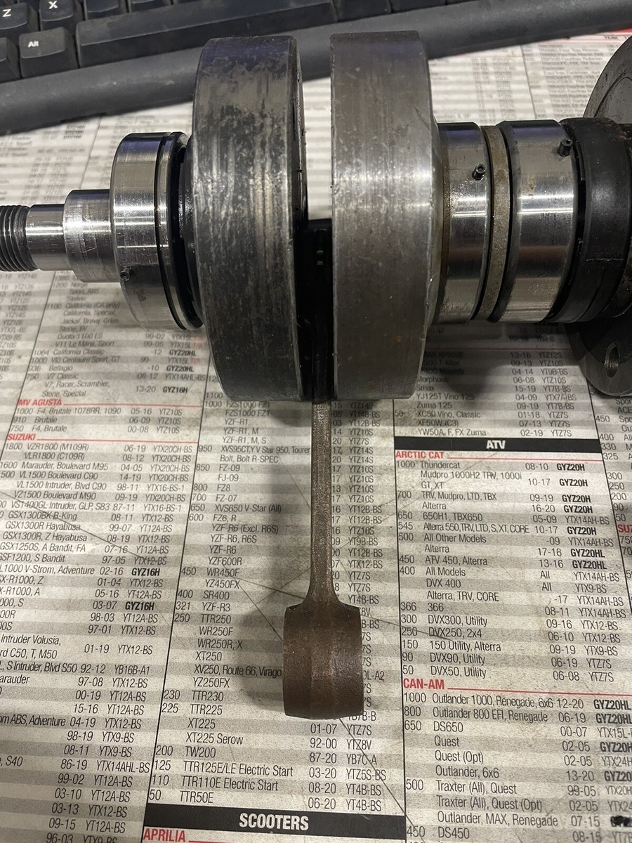 1972 Suzuki GT380 crankshaft | eBay