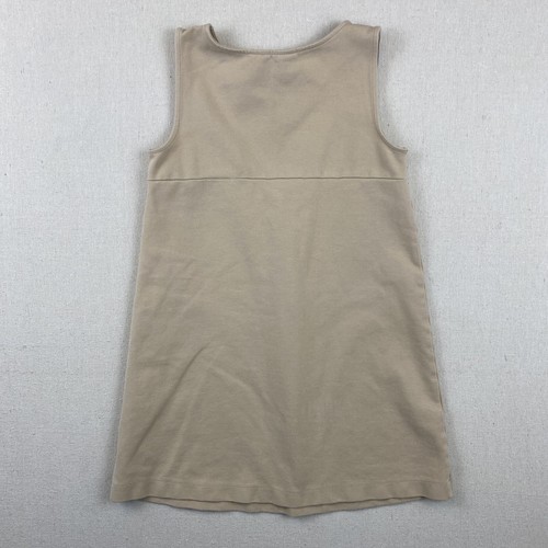 Gap Kids Girls Casual Dress Size L (10) Regular Beige Pleated Pullover - Picture 8 of 10