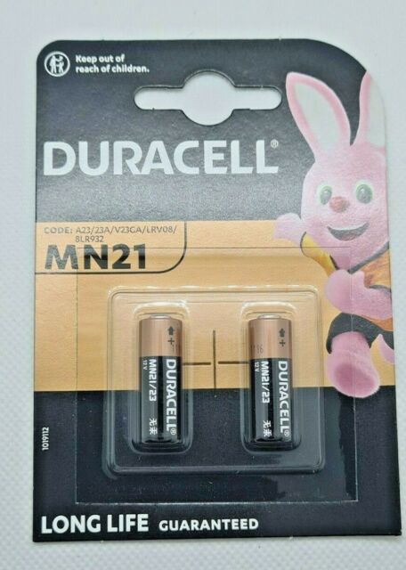 2 Stück MN21 Duracell -ED 2026- A23 / 23A / V23GA / LRV08 / 8LR932 Batterie 12V 2 Stück MN21 Duracell -ED 2026- A23 / 23A / V23GA / LRV08 / 8LR932 Batterie 12V