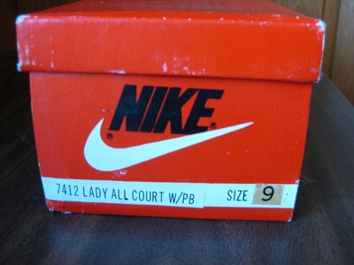 vintage nike box