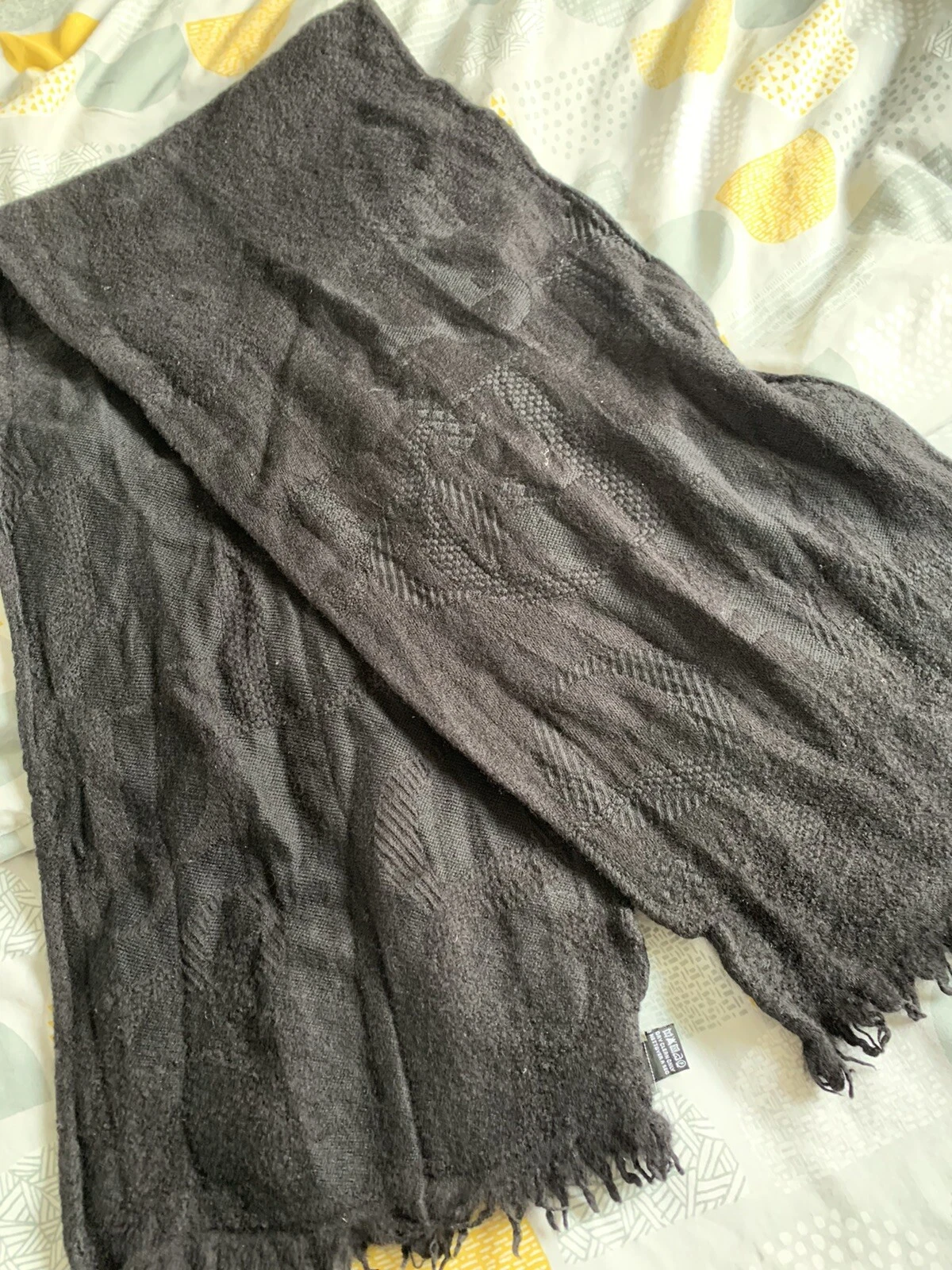 Foulards Dior Laine Hommes/Unisexe Design Ultra Rare 100 % Authentique