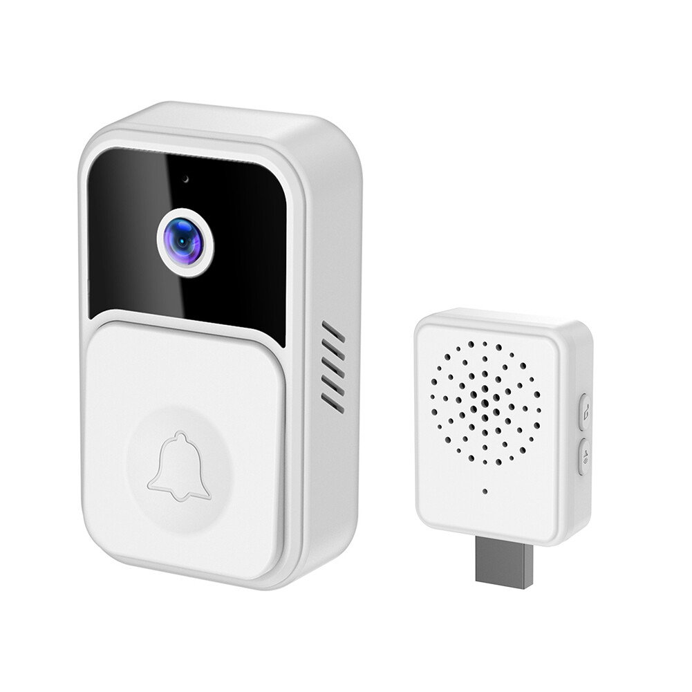  Tuya 1080P Wireless Door Bell Camera Night Vision 2.4G WiFi (White) eBay