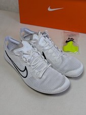 Nike Zoom Mamba 6 White Track  Field Track Spikes DR2733-100 Men's Size 12