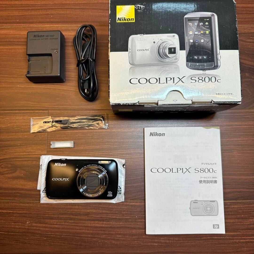【美品】 ニコン Nikon COOLPIX S800c Amazon.com : Nikon Digital Camera COOLPIX COOLPIX S800c