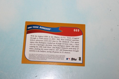 2002 Topps Baseball - Complete Finish Fill Your List Set U-Pick #471-717 - Picture 401 of 501