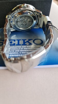 Seiko 5 Sports Men's Black Watch - SRP563K1 for sale online | eBay