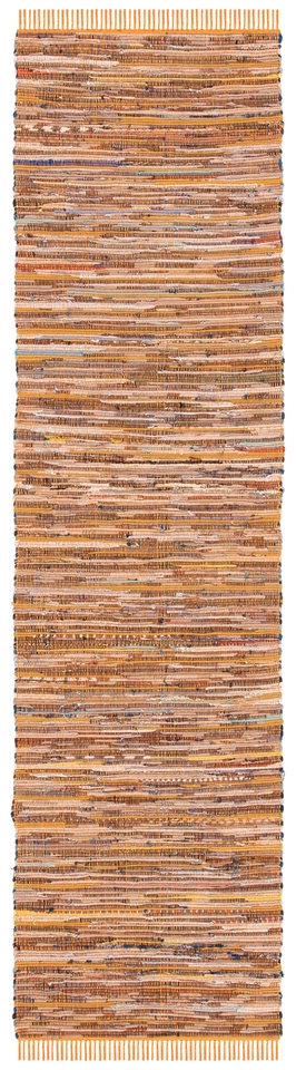 Safavieh Rag Rug GOLD / MULTI 2'-3" X 7' Runner - RAR127N-27 - Image 2 of 3