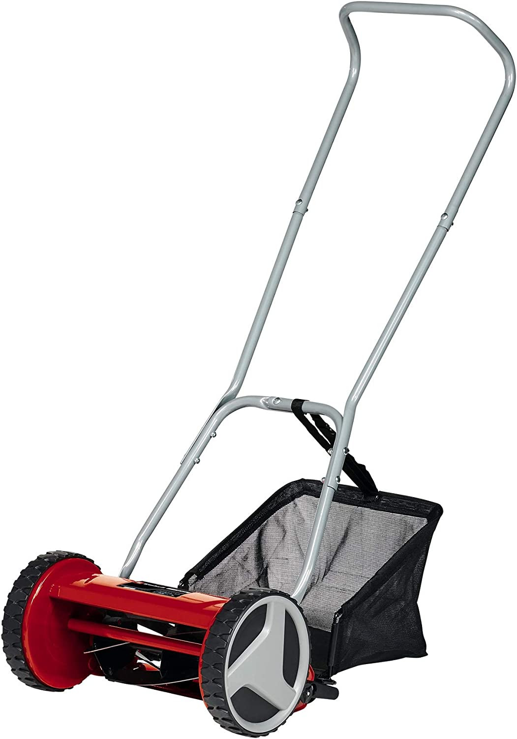 Tondeuse hélicoïdale Einhell GC-HM 300 avec cylindre de coupe et bac de ramassage