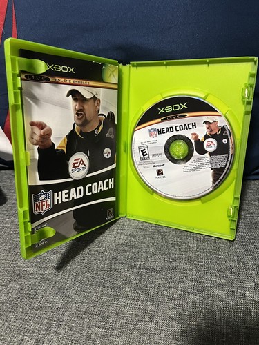 NFL Head Coach (Microsoft Xbox, 2006) Complete w/ Manual - Tested Working - Picture 2 of 2