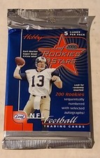 Rare 2000 Leaf Rookie and Stars Football Hobby Pack - Tom Brady the GOAT RC?